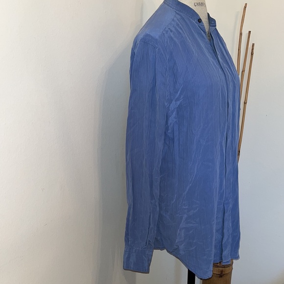 Murano Silk Blouse Size Medium Long Sleeve - Picture 2 of 5